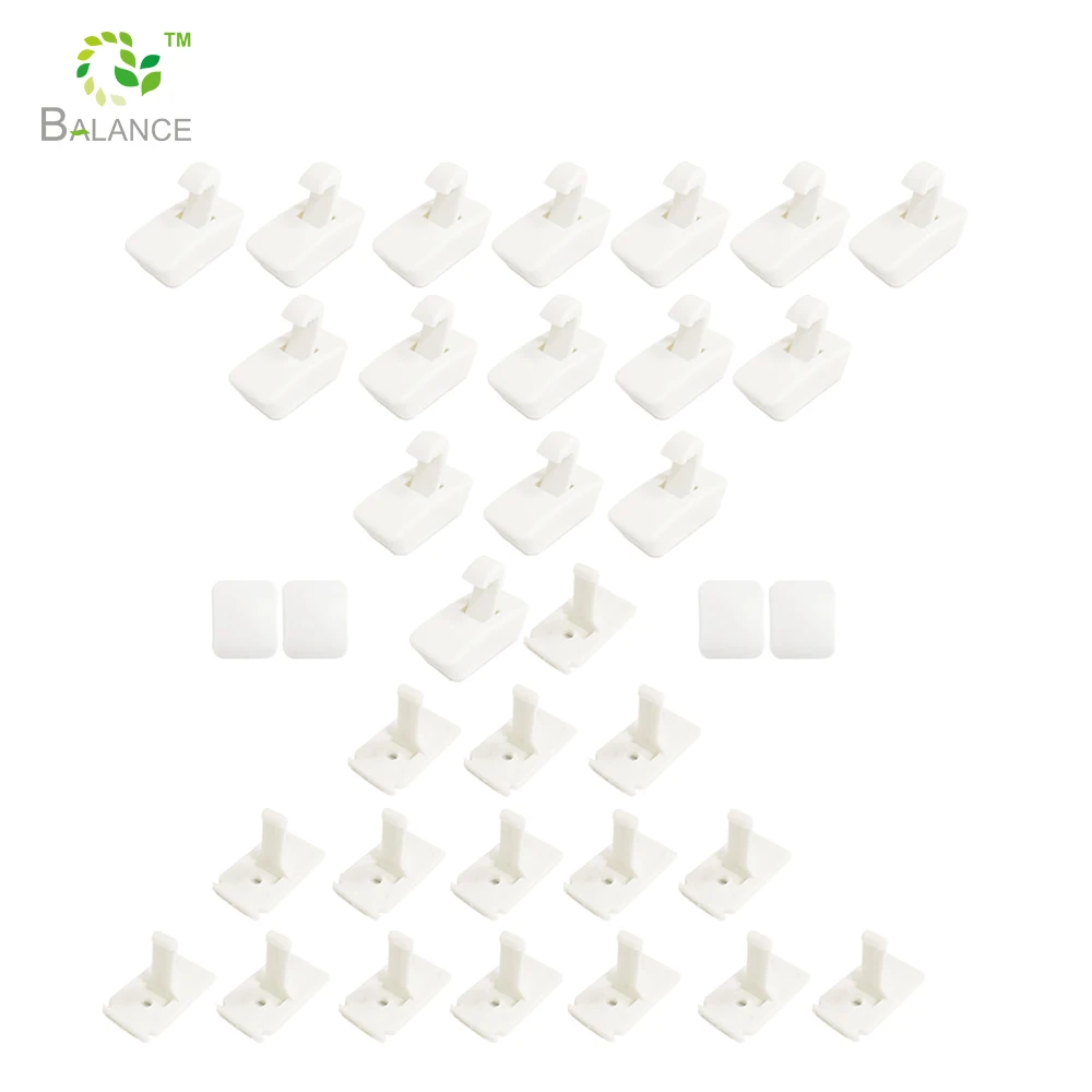 No Drilling Baby Safety Cupboard Drawer Locks 16 Locks+4 Keys