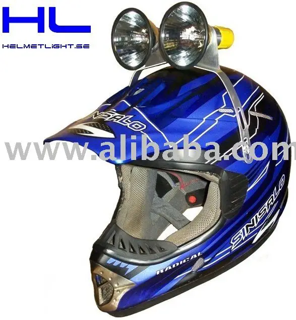 enduro helmet light