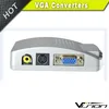 PC/LAPTOP VGA SVGA TO S-Video 3 RCA Composite AV TV Out Converter Adapter Cable