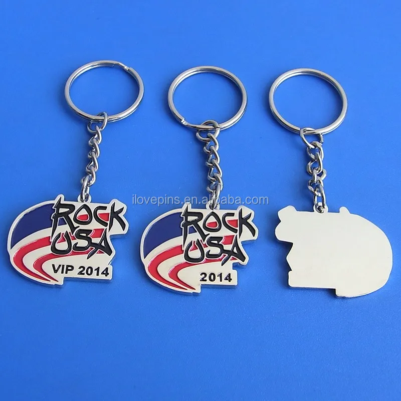 Newest Soft Enamel Ice Hockey Sports Souvenir Metal Keychain Buy Hot