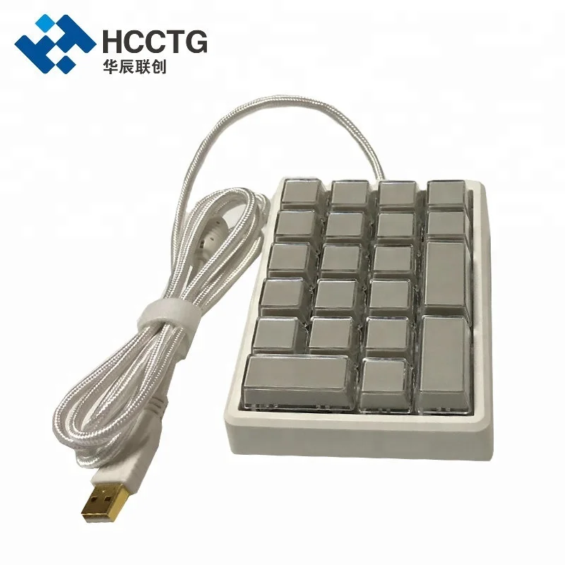 21 Key Smart Numeric Mini Programmable USB Pin Pad KB21UN