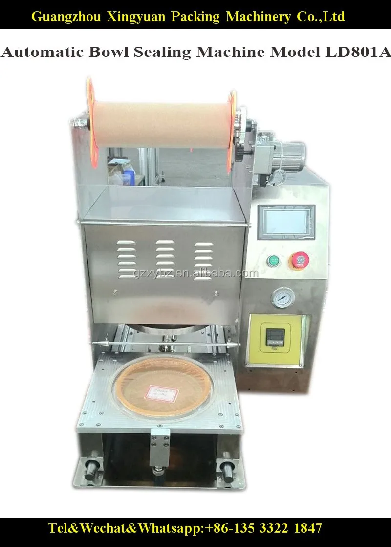Aluminum Foil Seal Automatic Plastic Container Sealing Machine/sealer
