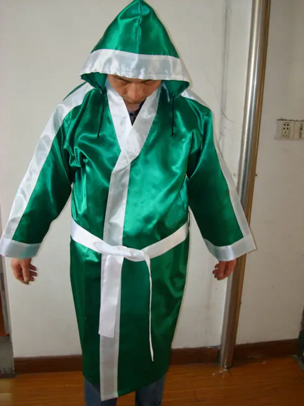 Hooded Mens Boxing Robe - Buy Hooded Mens Boxing Robe,Boxing Robe With ...