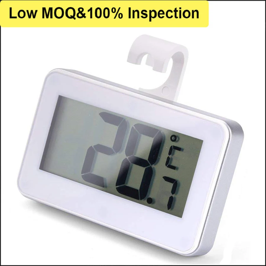 J&r Digital Alarm Fridge Freezer Thermometer Refrigerator