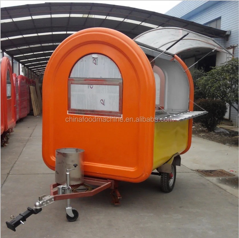 Professional Customized Design Outdoor Fiberglass Street Mobile Food Cart Buy Used Food Carts