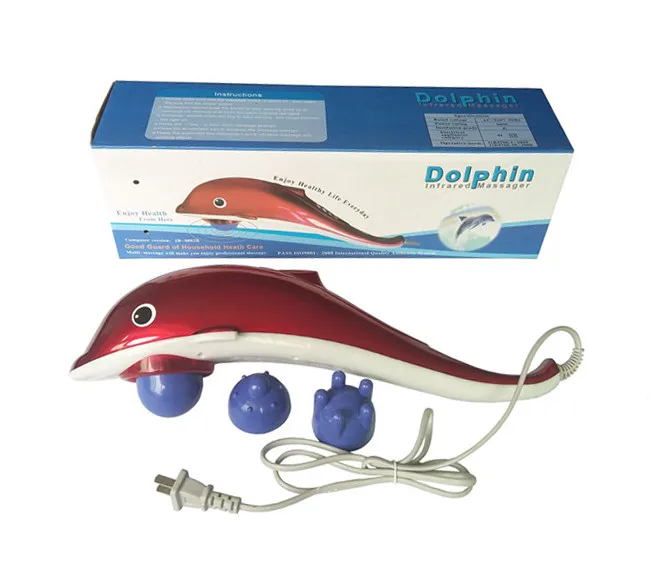 Massage Hammer Electric Vibrating Infrared Handheld Dolphin Massager