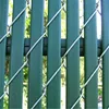 vinyl insert chain link fence