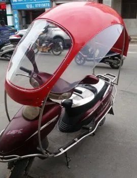 3 wheel motorcycle with roof