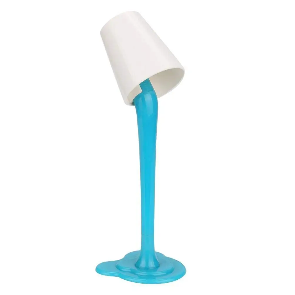 Weite Ballpoint Pen, Creative Lamp Dual Use Plastic Office Pen, Blue Ink, Fun Personalized Desktop Decorations Novelty Gift for Women Girls (D)