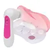 Electric Vibration Rechargeable 3 Heads massager vibrator with Hot Selling
