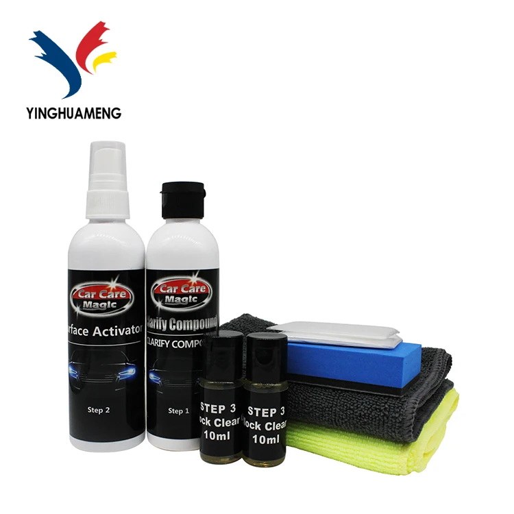 Car Care Magic Headlight Restoration Kit For Car Care And Cleaning