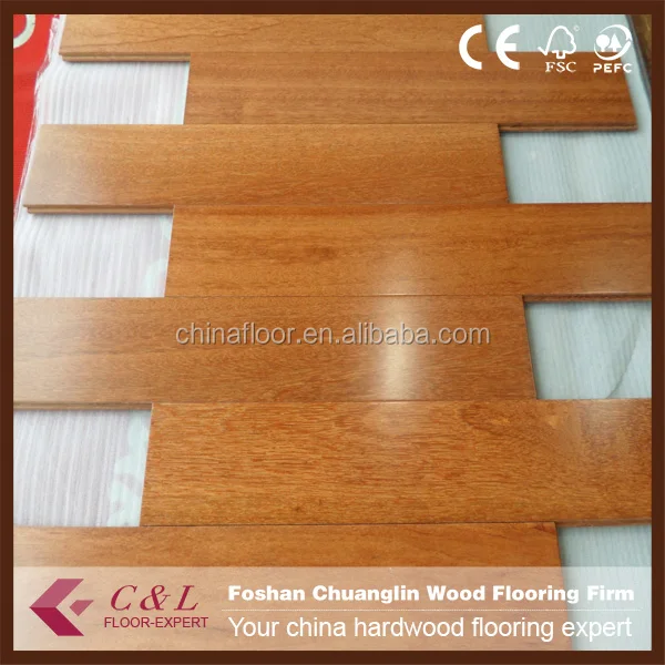 Foshan Large Factory Stock Cheap Kempas Hardwood Flooring View