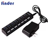 USB 3.0 high speed hub driver 7 Ports USB 3.0 HUB Port 5Gbps USB Splitter