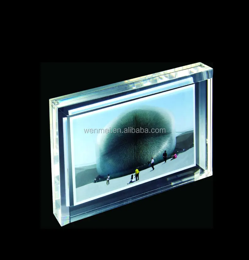 High Polished Acrylic Curved Picture Photo Frame 4 X 6 Buy Acrylic