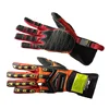 Hi-Vis puncture resistant mechanical work glove for oil field