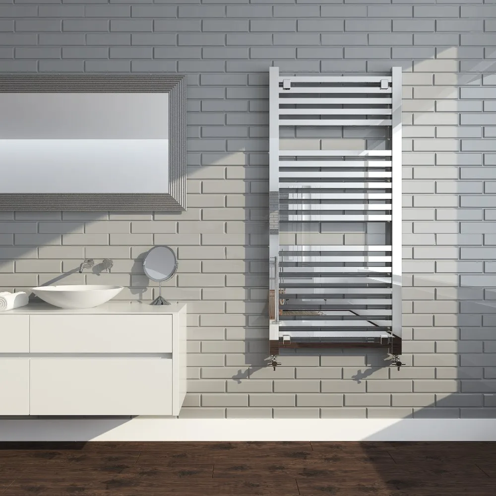 Sund1 Chrome Towel Radiator Room Heating Towel Radiator Steel Radiator