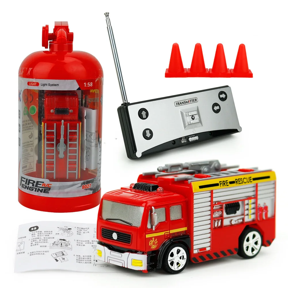 8026 新 Rc 消防車玩具火災救助車両光啓発教育玩具子供キッズ Buy 消防車 Juguetes Rc トラック Product On Alibaba Com