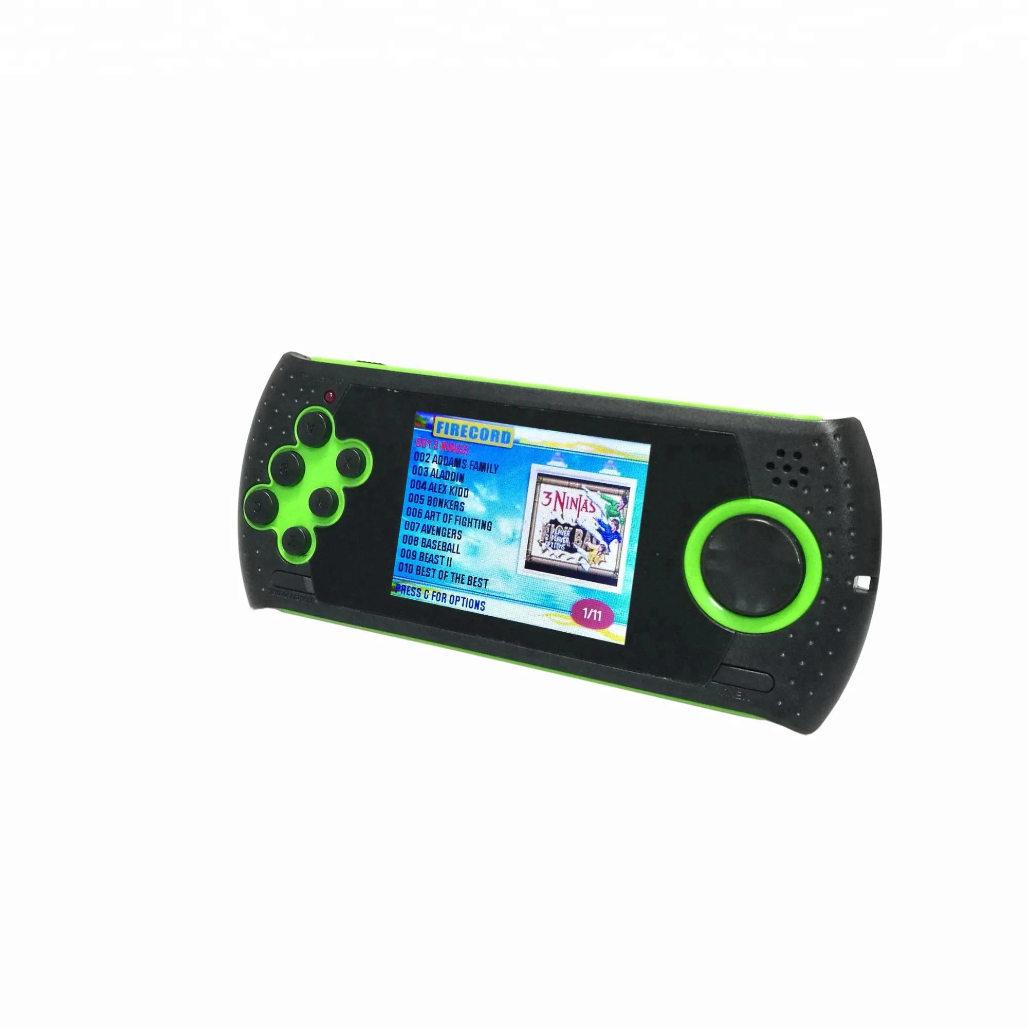 portable video game player