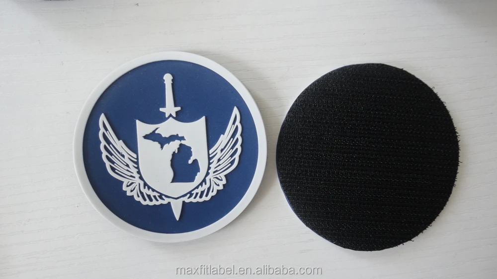 Blue Lives Matter Gris Airsoft PVC Moral Cosplay équipe Patch