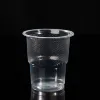 One off use cups low price custom disposable PET cup for tea