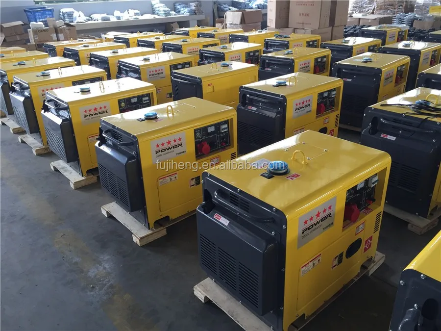 6500ds Silent Diesel Generator Power Plant 5kw 5000watt Kipo Diesel