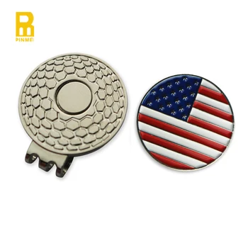 custom golf ball marker hat clip