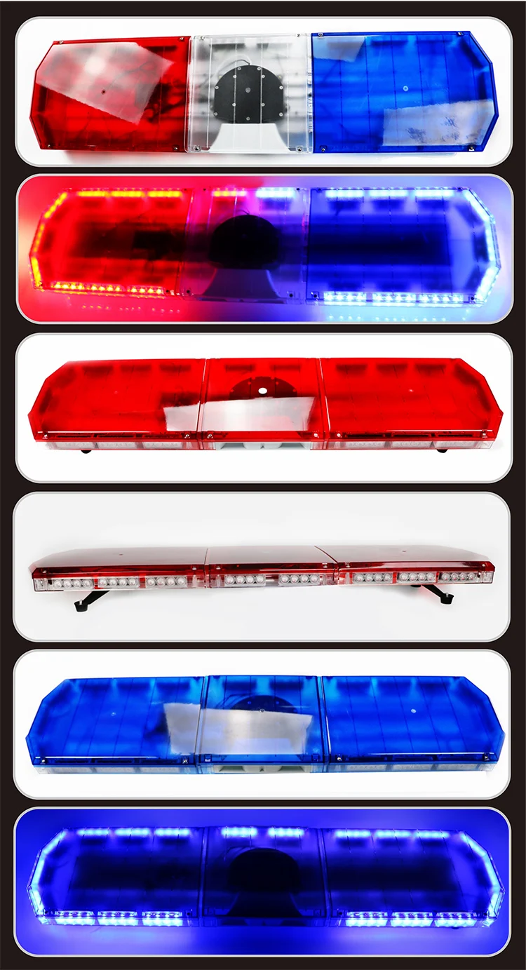 88w 120cm Emergency Vehicle Light Bar Car Roof Flashing Warning Light