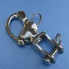 Marine hardware AISI316 Snap shackle swivel for bail boat yacht sailing