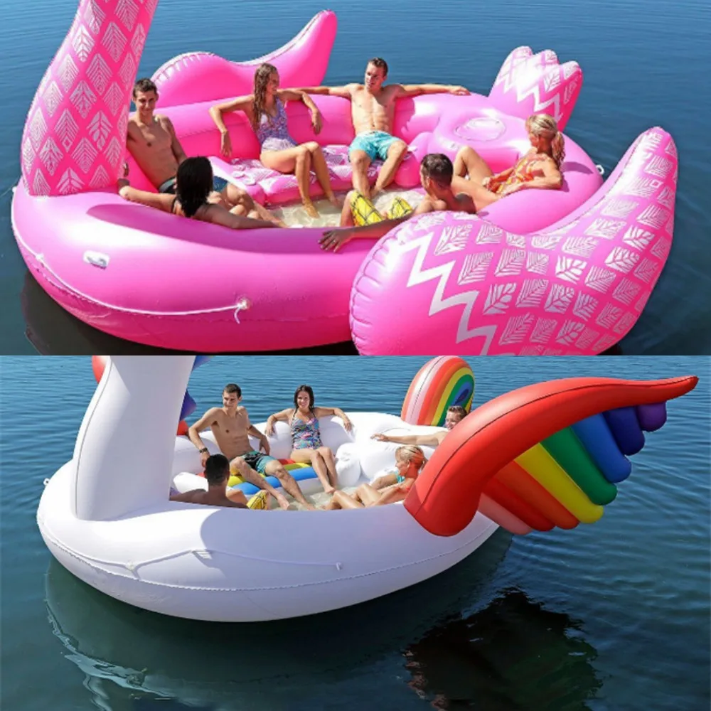 6 person inflatable unicorn