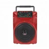 multifunction multimedia amplifier trolley speaker with wireless mic