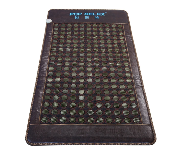 流行放松韩国热玉碧玺床床垫保健远红外线电热理疗大石垫