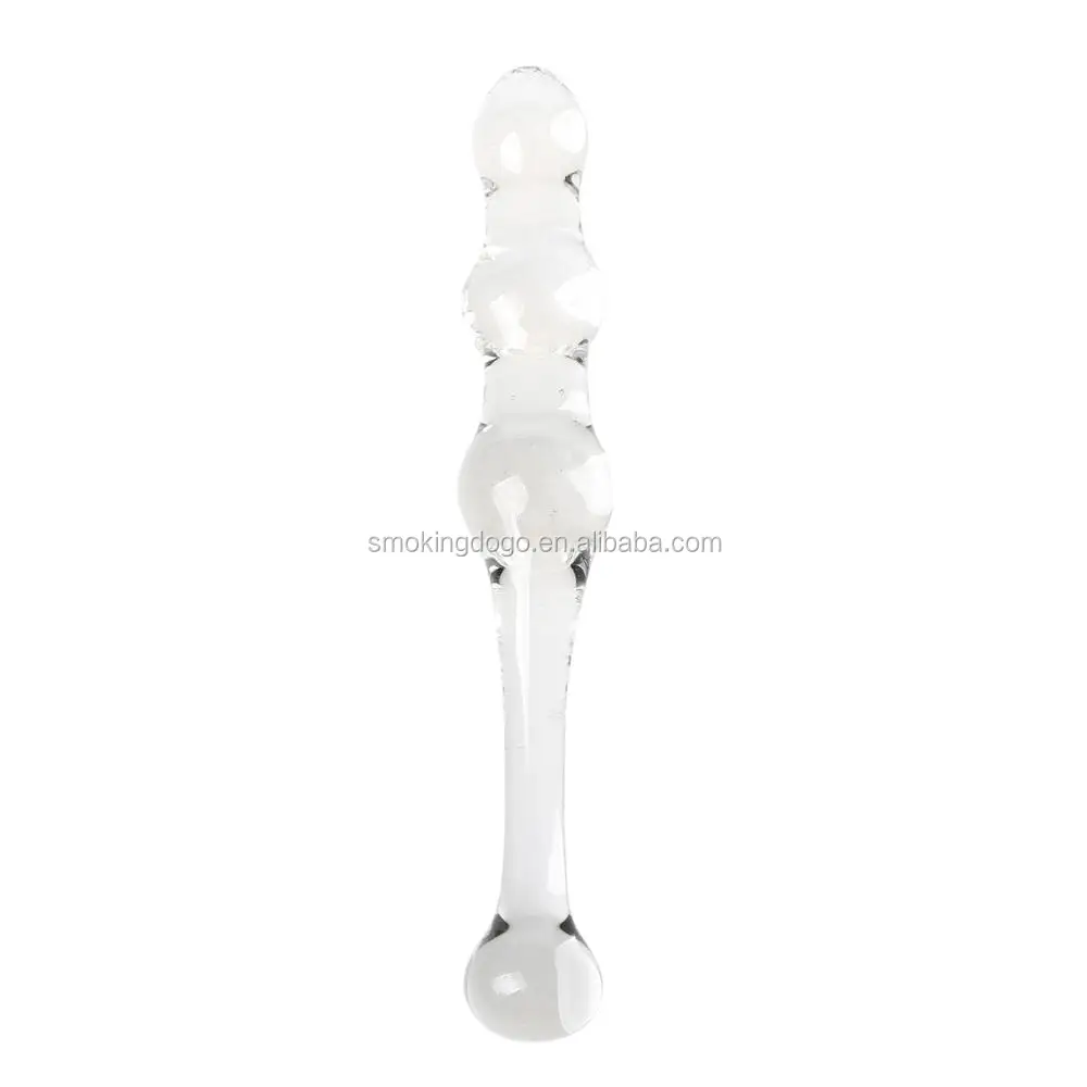 Smoking Dogo 18センチメートルcrystal Handmade Glass Dildo Anal Plug Personal Massager Buy 手作りガラスディルド クリスタルアナルプラグ 大パイレックスガラスディルド Product On Alibaba Com