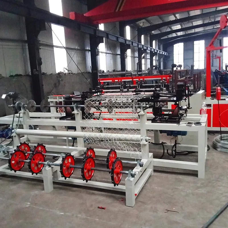 Fast And Easy Operating Single Wire Automatic Chain Link Fence Making