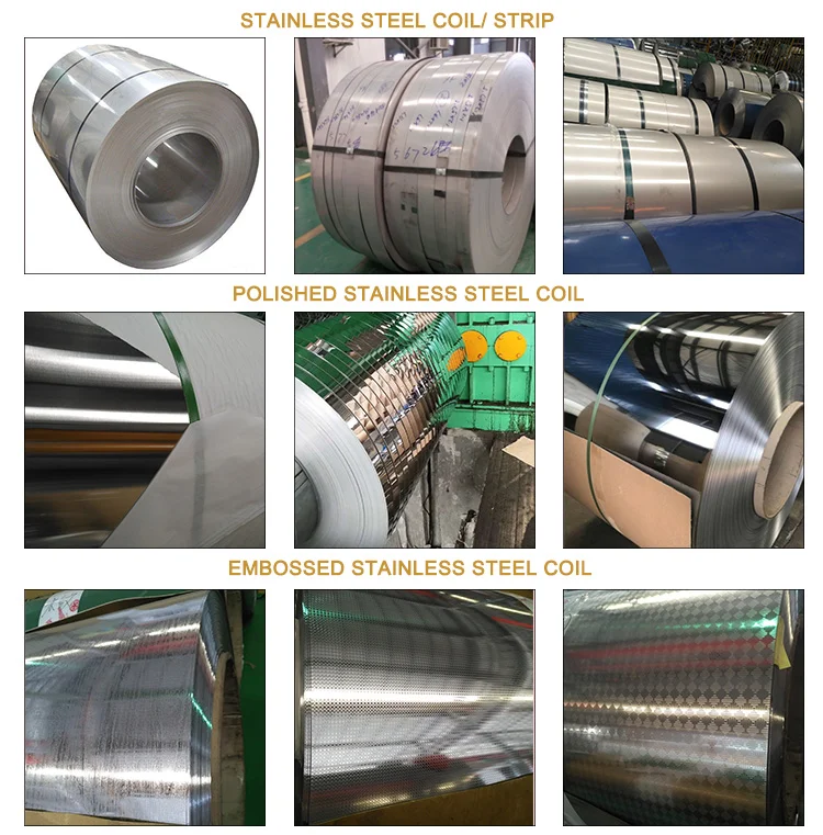 AISI cold rolled 201 stainless steel coil prices for metal production In stock 