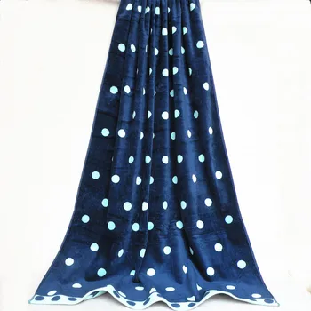 Whole Yarn Dyed Satin Clic Polka Dot Pattern Thick Beach Whole Yarn Dyed Satin Clic Polka Dot Pattern Thick Beach Towels