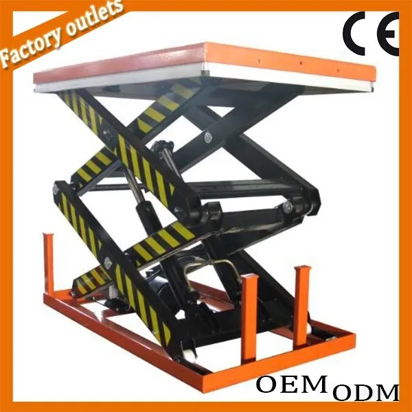 Fixed Hydraulic Lift Platform Stationary Hydraulic Scissor Lift ...