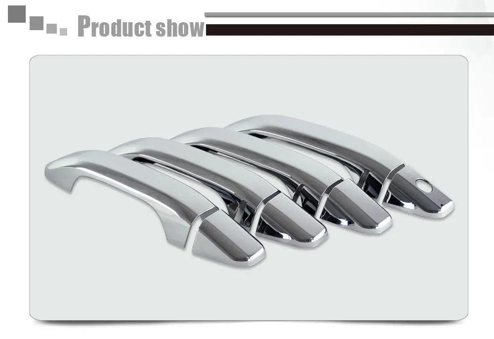 Door Handle Cover For Chevrolet Silverado 1500 2500 3500 HD Crew Cab Chrome Plated Parts And Accessories New Item FREE Shipping b.jpg