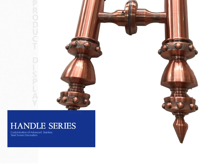 antique design tube handle marine grade sliding mirror door handles hotel door h shaped 304 316 stainless steel pipe handle