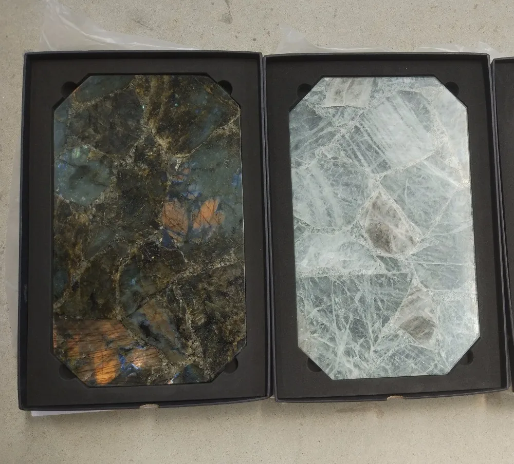 New Product Crystal Coaster Quartz Platter Gemstone Tray Buy Semi