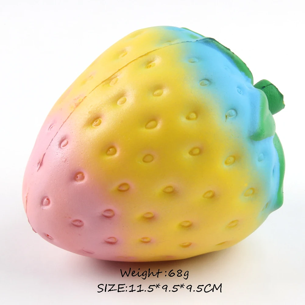 5pcs Fruit squishies Amazon Scented Fruit Squishy Jumbo Seal bag package