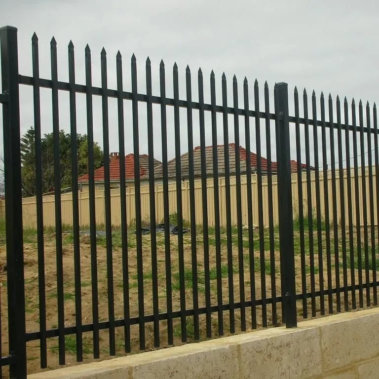 Wrought Iron Garden Border Fence Plastic Wooden
