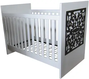 Cubby Plan High Quality Mdf American Standard Wooden Baby Crib