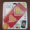 Hot selling silicon cross stitch case for iphone 4