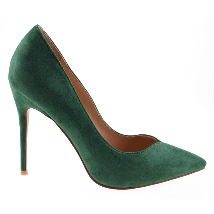 green suede shoes womens