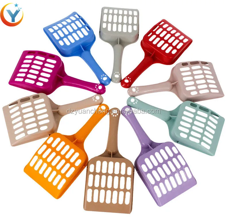 Plastic Dog Food Scoop Cat Sand Scoop Pet Grooming Tool Cat Litter
