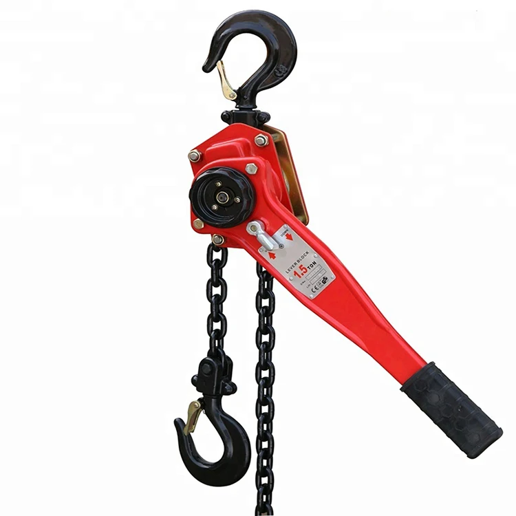 Ratchet Tool 5 Ton Chain Block Lever Stainless Steel Manual Chain Hoist
