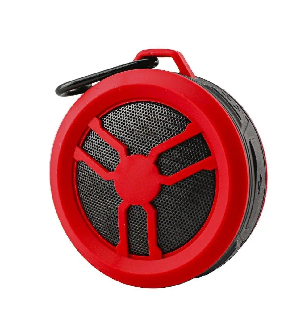 Portable Water Proof Wireless Speaker for BLU Vivo XL2, Neo X2, Life Max, Studio G2 HD, G Max, XL, Max, Dash G (Red)