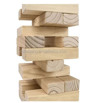 outdoor wooden blocks