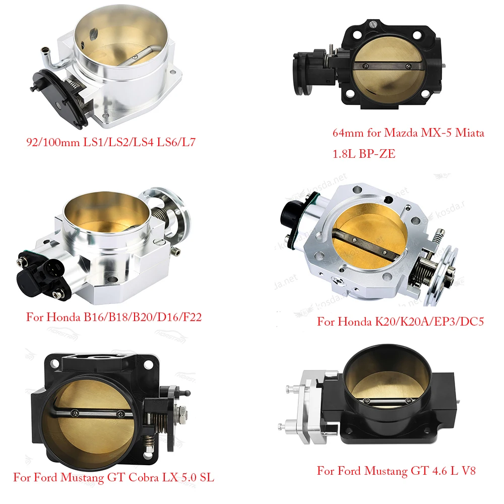 92mm Electronic Throttle Body,102mm Throttle Body For Ls1/ls2/ls4 Ls6