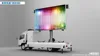 Yeeso 2014 New Mobile LED Advertising Truck, outdoor usage mobile advertising truck Yes-V16 with lifting and rotating